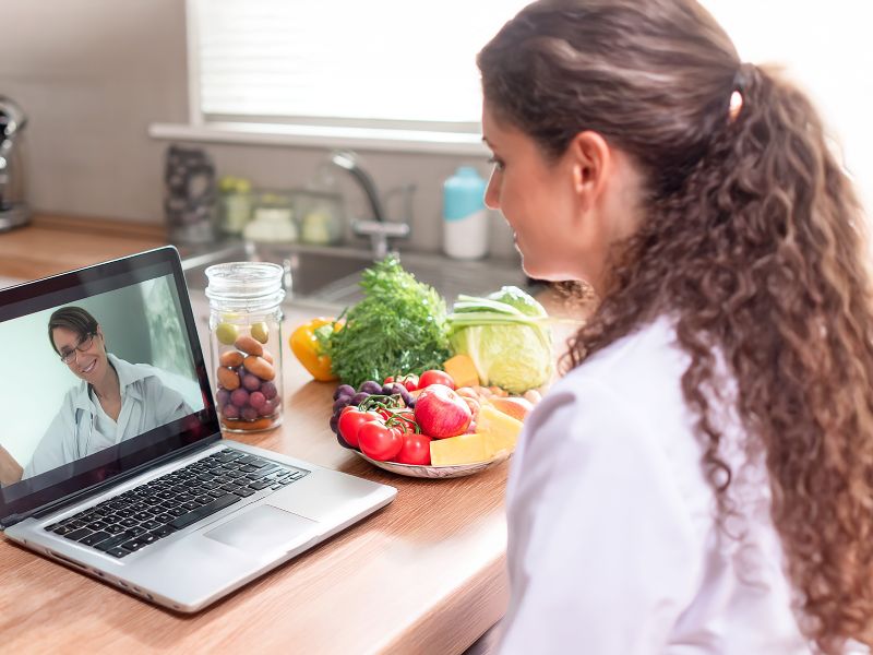 consulta nutricionista online​ - como é feita